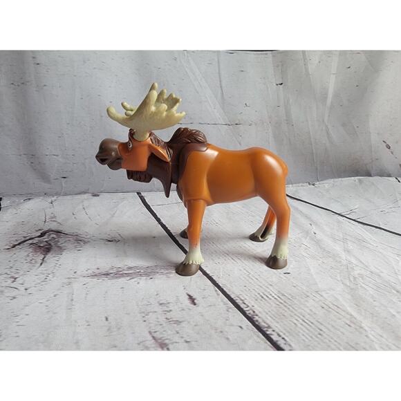 Disney Brother Bear Moose Bobble Head McDonalds Toy Cake Topper - Picture 3 of 4